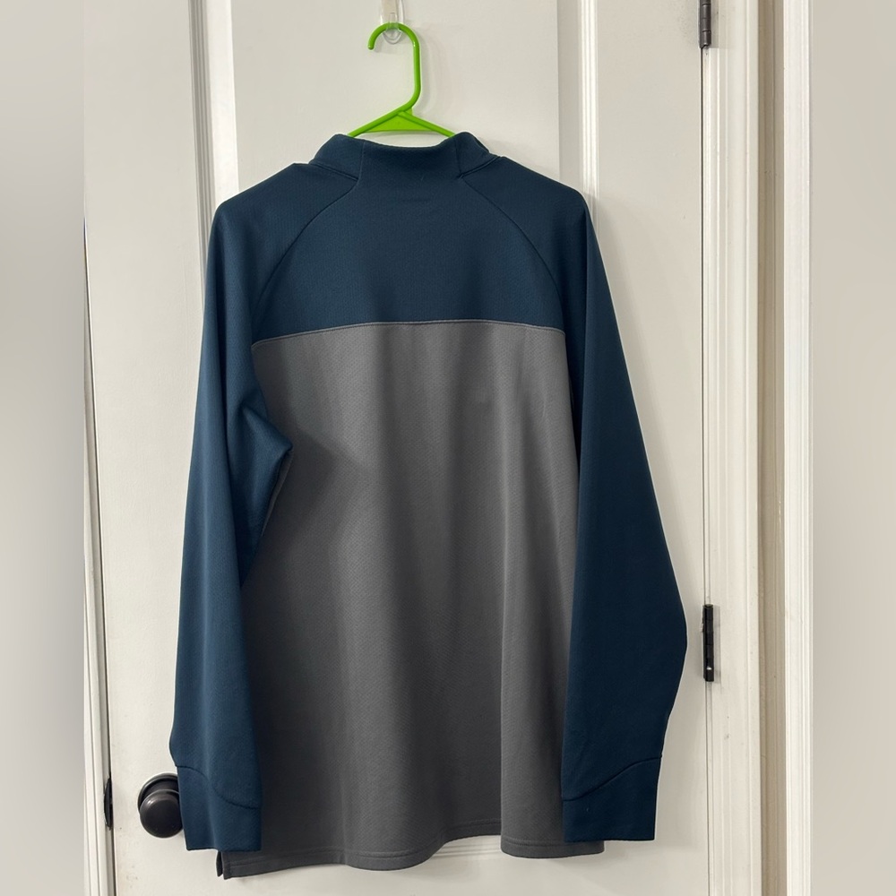 Nike Golf Men's Navy and Heather Gray Performance Jacket - Picture 3 of 8